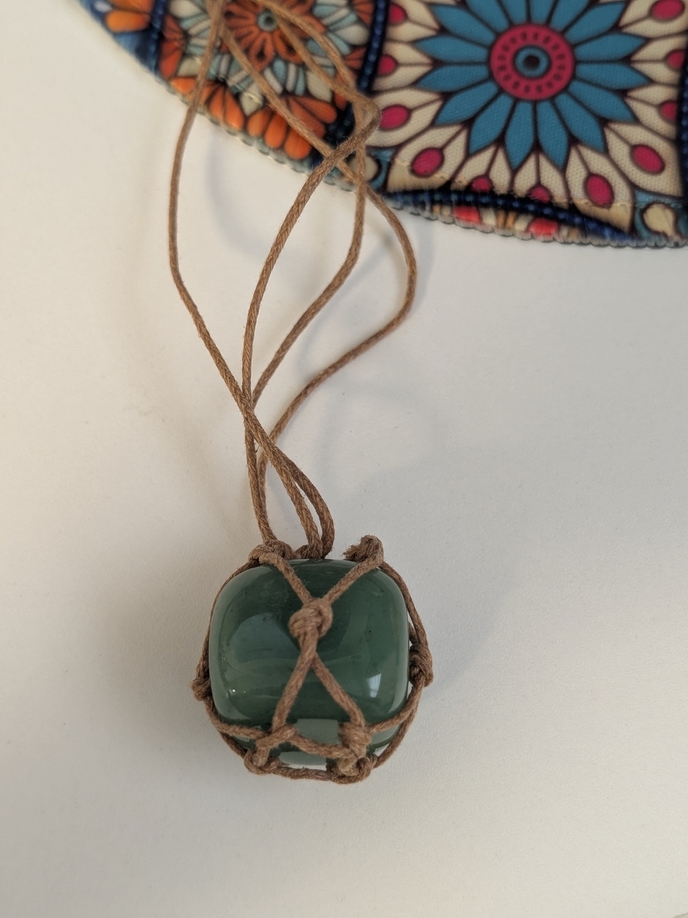 Amythst Stone Pendant Necklace b